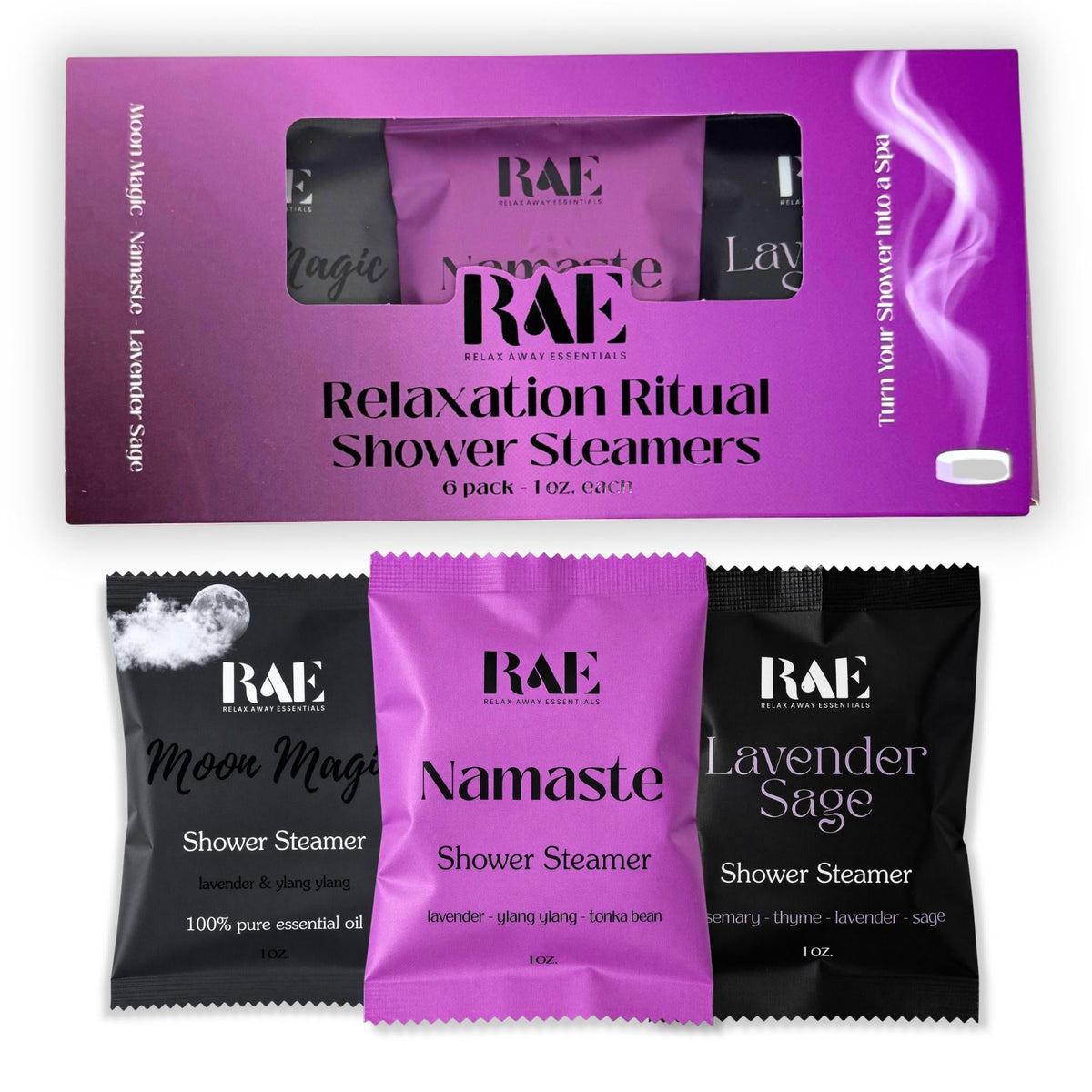 Spa-at-Home Shower Steamers — 6 Pack