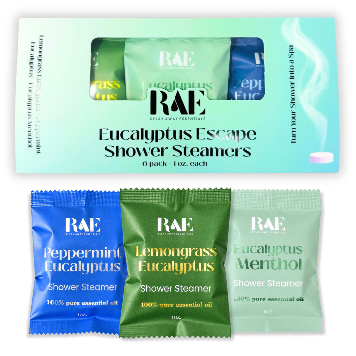 Spa-at-Home Shower Steamers — 6 Pack