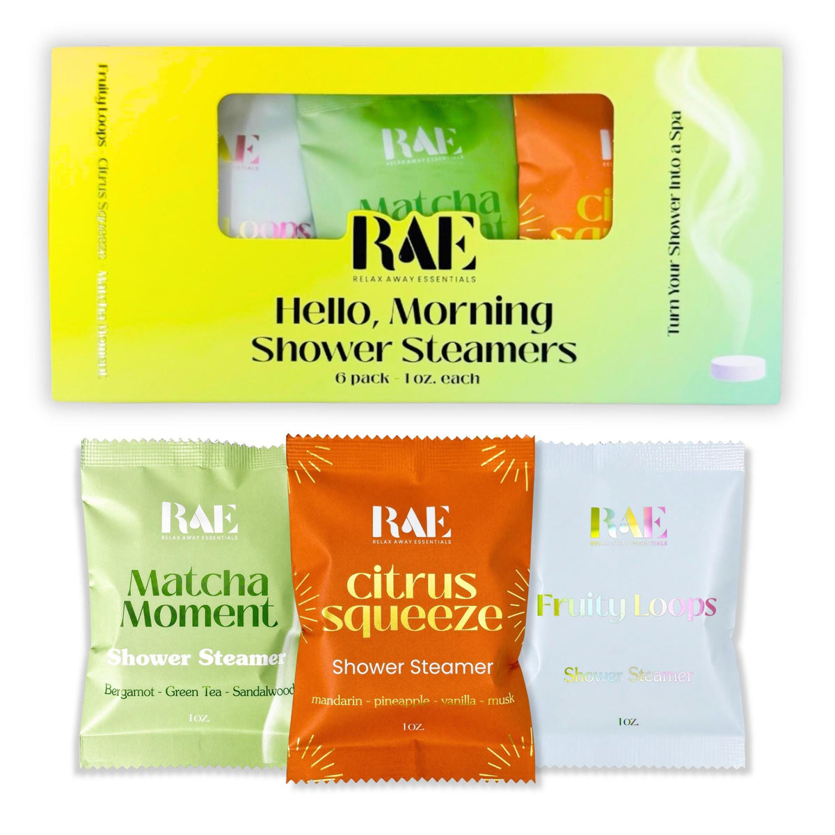 Spa-at-Home Shower Steamers — 6 Pack